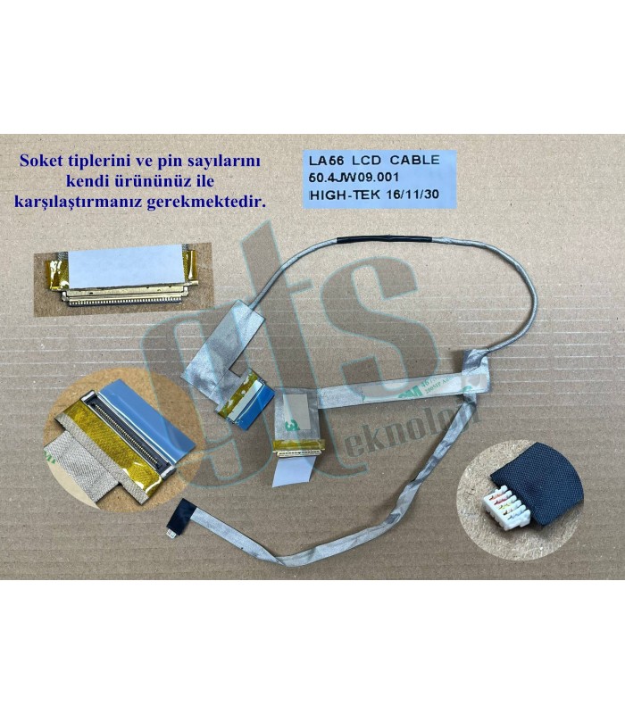 Lenovo ideaPad B560, V560 Led Ekran Kablosu Data Kablo - 40 Pin