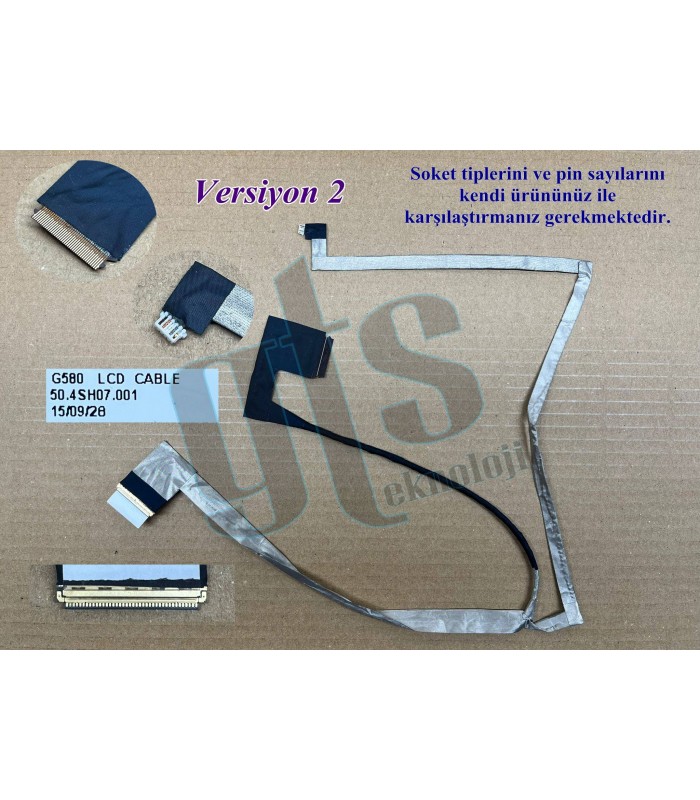 Lenovo ideaPad G480, G485 Led Ekran Kablosu Data Kablo - Ver.2