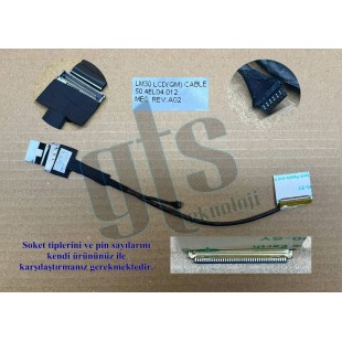 Lenovo 50.4EL04.012 Led Ekran Kablosu Data Kablo - 40 Pin