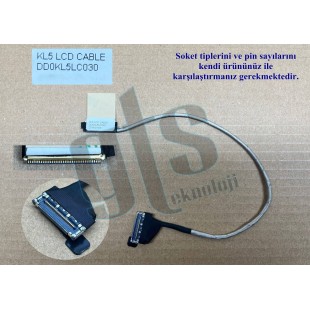 Lenovo DD0KL5LC000, DD0KL5LC010, DD0KL5LC030 Led Ekran Kablosu Data Kablo - 40 Pin