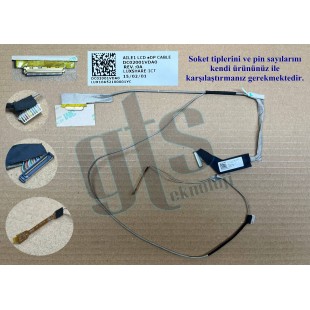 IBM-Lenovo ThinkPad DC02001VDA0 Led Ekran Kablosu Data Kablo - 30 Pin
