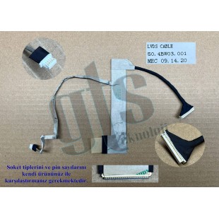 Acer Aspire 50.4BW03.001 Led Ekran Kablosu Data Kablo - 40 Pin