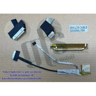 Acer DD0ZE6LC000, DD0ZE6LC002 Led Ekran Kablosu Data Kablo - 40 Pin