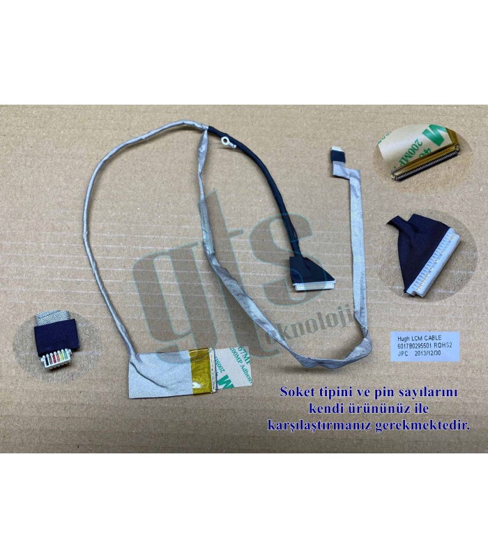 HP Hp Pavilion G6-1000 Led Ekran Kablosu Data Kablo - 40 Pin