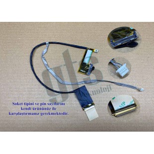 HP 3350401P00-GEK-G, 350401U00-11C0G Led Ekran Kablosu Data Kablo - 40 Pin