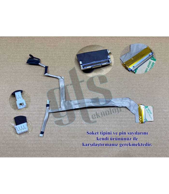 HP Pavilion DV6-1000, DV6-1000ET, DV6-1320ET, DV6-1270ST Floresanlı Ekran Kablosu Data Kablo HP Pavilion DV6-1000, DV6-1000ET, DV6-1320ET, DV6-1270ST Floresanlı Ekran Kablosu Data Kablo