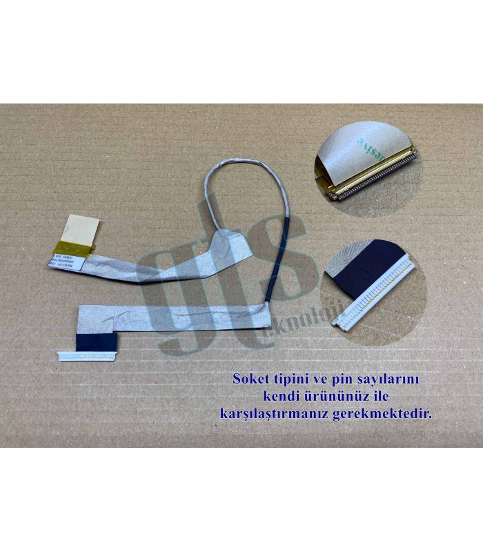 HP 6017B0240001, 6017B0240301 Led Ekran Kablosu Data Kablo - 40 Pin HP 6017B0240001, 6017B0240301 Led Ekran Kablosu Data Kablo - 40 Pin