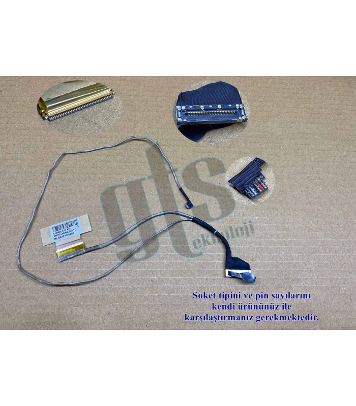HP 732066-001, 732096-001 Led Ekran Kablosu Data Kablo - 40 Pin HP 732066-001, 732096-001 Led Ekran Kablosu Data Kablo - 40 Pin