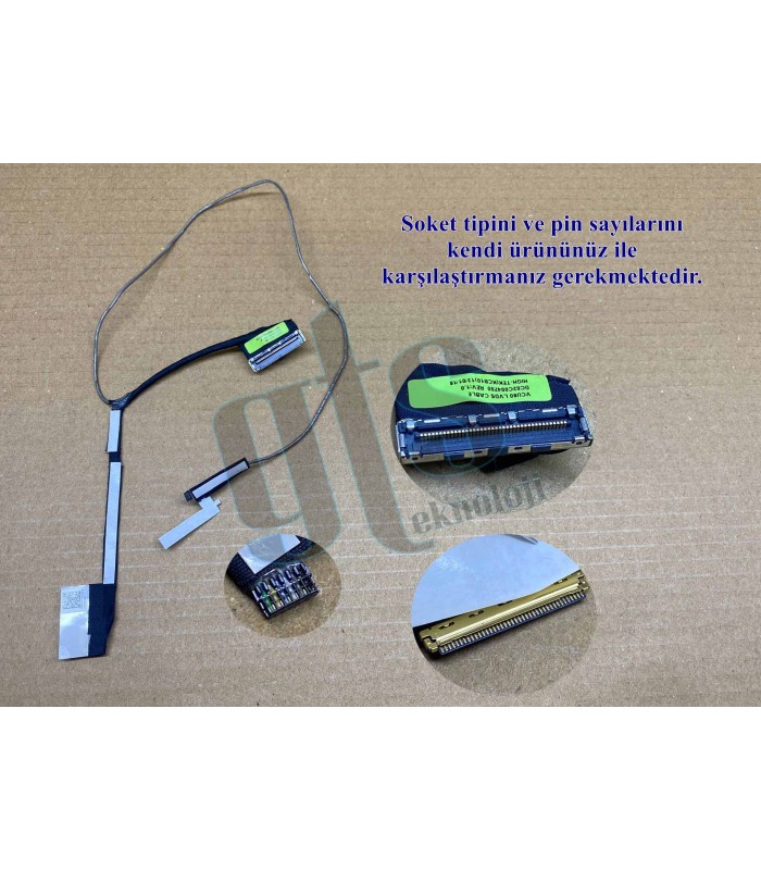 HP Envy 4-1000 Led Ekran Kablosu Data Kablo - 40 Pin HP Envy 4-1000 Led Ekran Kablosu Data Kablo - 40 Pin
