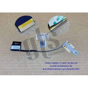 Dell DD0R05LC020, DD0R05LC000 Led Ekran Kablosu Data Kablo - 40 Pin