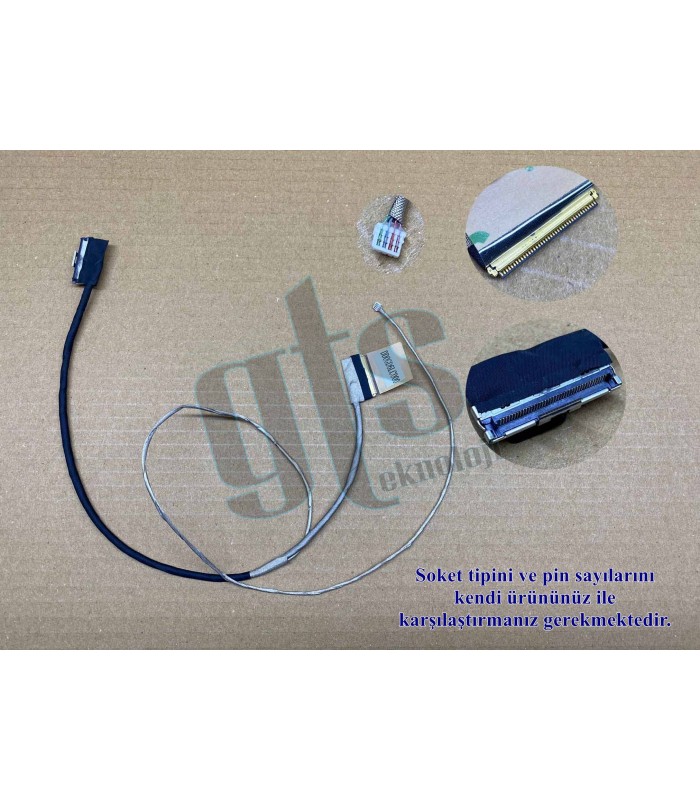Sony Vaio SVF154 Serisi Led Ekran Kablosu Data Kablo - 40 Pin