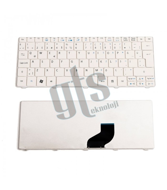 Acer V111102AK1 Klavye - Türkçe Beyaz