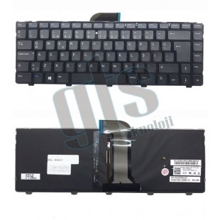 Dell 90.4WT07.S0T, V137225AK1 Klavye - Türkçe Siyah - Işıklı