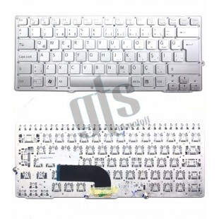 Sony 024-0023-8024-A Klavye - Türkçe Gümüş Gri - Çerçevesiz