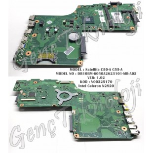 Toshiba Satellite C50-A C55-A Anakart - DB10BM-6050A2623101-MB-A02 Anakart