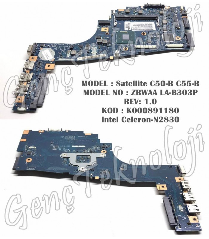 Toshiba Satellite C50-B C55-B Anakart - ZBWAA LA-B303P Anakart Toshiba Satellite C50-B C55-B Anakart - ZBWAA LA-B303P Anakart