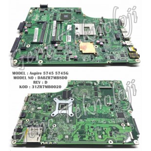 Acer Aspire 5745G Anakart - DA0ZR7MB8D0 Anakart