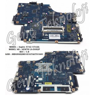 Acer Aspire 5742G Anakart - NEW70 LA-5892P Anakart