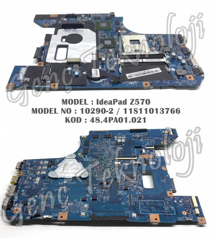 Lenovo ideaPad Z570 Anakart - 10290-2 11S11013766 Anakart