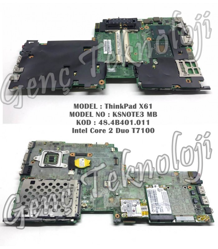 IBM LENOVO ThinkPad X61 Anakart - KSNOTE3 MB Anakart IBM LENOVO ThinkPad X61 Anakart - KSNOTE3 MB Anakart
