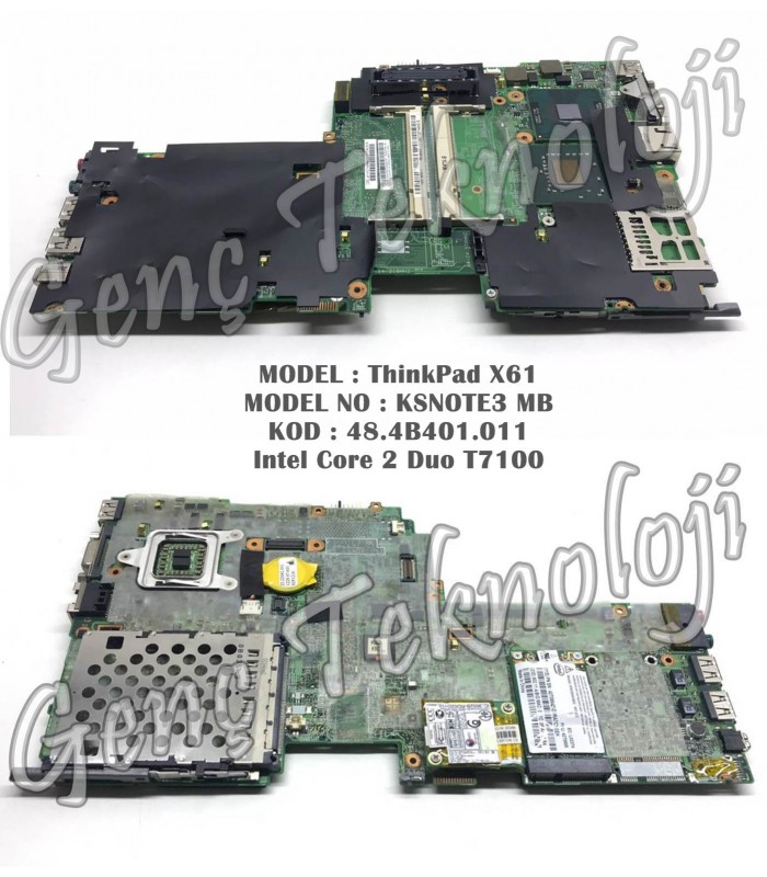 IBM LENOVO ThinkPad X61 Anakart - KSNOTE3 MB Anakart