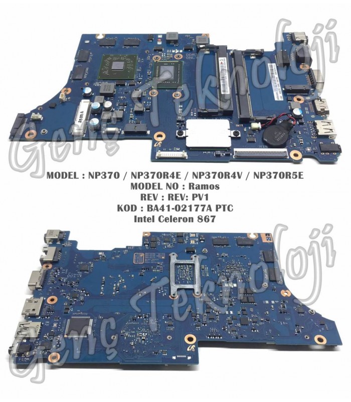 Samsung NP370 NP370R4E NP370R4V NP370R5E Anakart Ekran Kartlı - Ramos Anakart Samsung NP370 NP370R4E NP370R4V NP370R5E Anakart Ekran Kartlı - Ramos Anakart