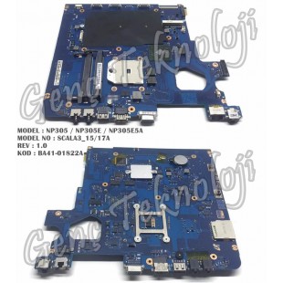 Samsung NP305 NP305E NP305E5A Anakart - SCALA3_15/17A Anakart