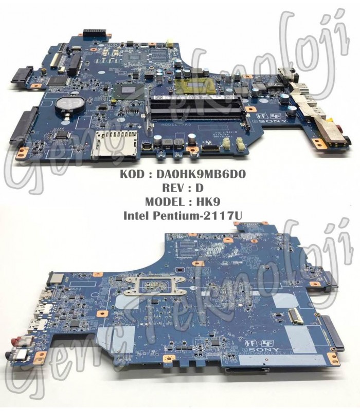 Sony SVF152 SVF1521NSTW Anakart - HK9 DA0HK9MB6D0 Anakart