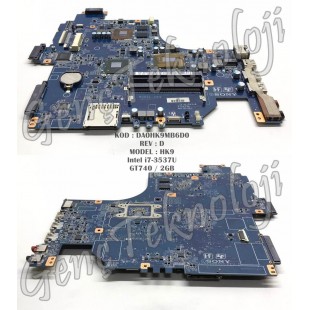 Sony SVF152 SVF1521YSTB Anakart i7 3. Nesil - HK9 DA0HK9MB6D0 Anakart