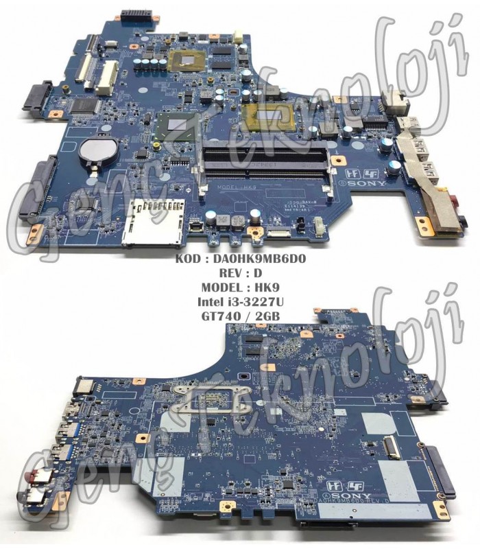 Sony SVF152 SVF153 SVF154 Anakart - HK9 DA0HK9MB6D0 Anakart Sony SVF152 SVF153 SVF154 Anakart - HK9 DA0HK9MB6D0 Anakart