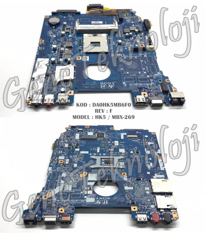 Sony SVE151 SVE1513Q1ESI Anakart - HK5 / MBX-269 DA0HK5MB6F0 Anakart Sony SVE151 SVE1513Q1ESI Anakart - HK5 / MBX-269 DA0HK5MB6F0 Anakart