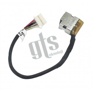 HP 804187-S17 804187-Y17 804187-F17 DC Power Jack Şarj Soketi - Kablolu
