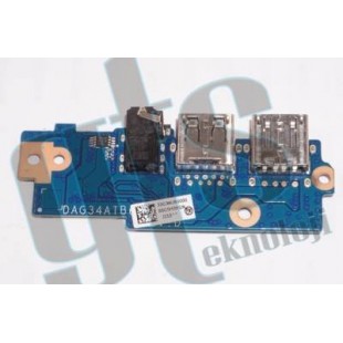 HP Pavilion 15-AU 15-AW Audio Jack USB Board Ses Kartı