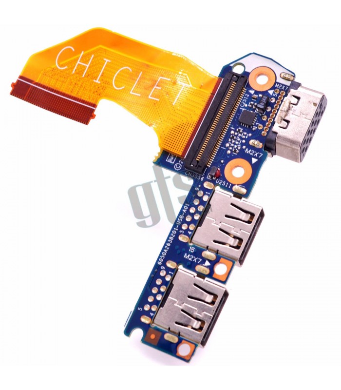 HP EliteBook 840 G1 845 G1 USB Board VGA Jack HP EliteBook 840 G1 845 G1 USB Board VGA Jack