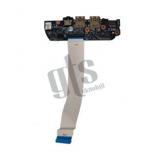 HP Envy TouchSmart 15-J USB Port Ethernet Jack Audio Board Ses Kartı