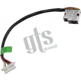 HP Pavilion TPN-C135 TPN-C136 DC Power Jack Şarj Soketi - Kablolu