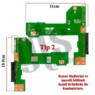 Asus R541SA, R541SC, R541UJ HDD Harddisk Board - Rev. 2.0 - Tip 2 - Orijinal
