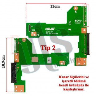 Asus X541NC, X541NA HDD Harddisk Board - Rev. 2.0 - Tip 2 - Orijinal