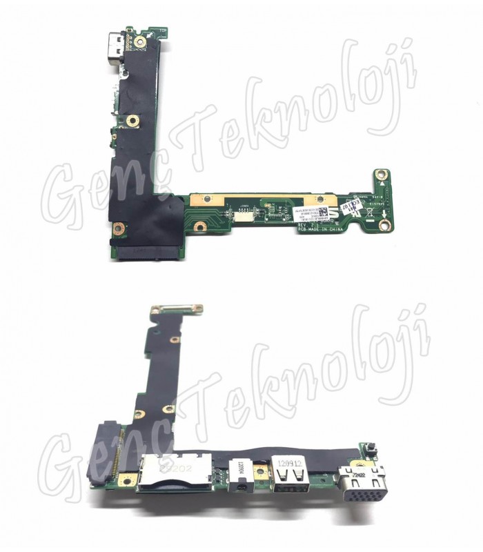 Asus VivoBook X202E USB VGA HDD IO Board - Rev. 2.1