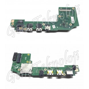 Asus F200C, F200CA, F200L USB LAN IO Board - Rev. 2.1 - Orijinal