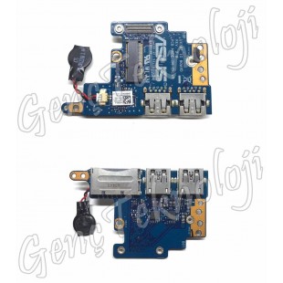 Asus 60NB0200-IO1020 USB IO Board - Rev. 2.0 - Orijinal