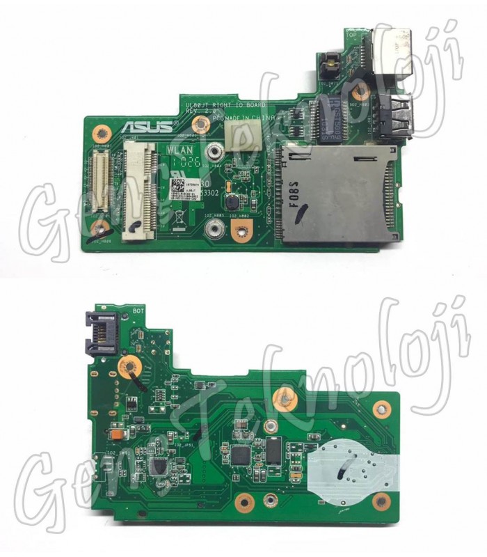 Asus UL80VT USB LAN Right IO Board - Rev. 2.0
