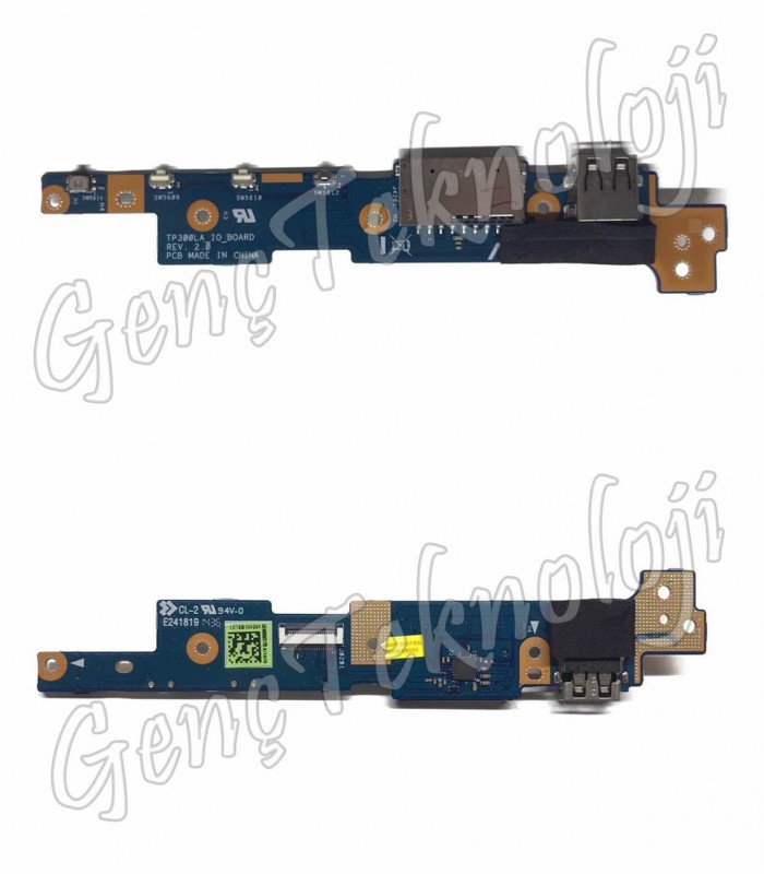 Asus TP300LJ, TP300UA USB IO Board - Rev. 2.0