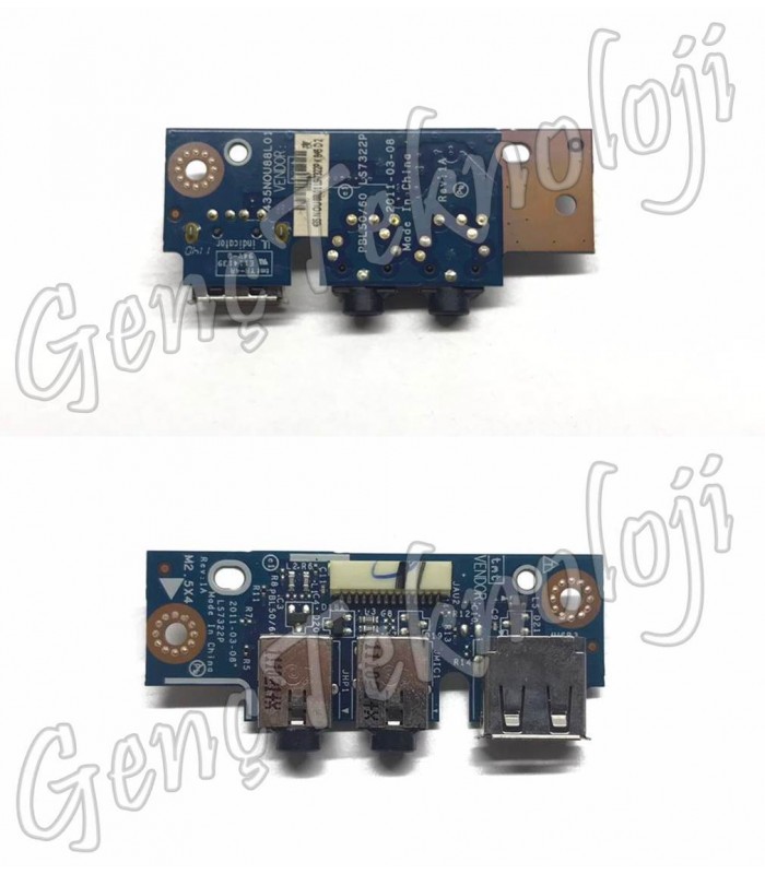 Asus A53T, A53TA, A53TK, A53U, A53Z Audio USB Board - Rev. 1A
