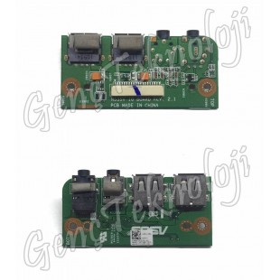 Asus N53T, N53TA, N53TK Audio USB IO Board - Rev. 2.1 - Orijinal