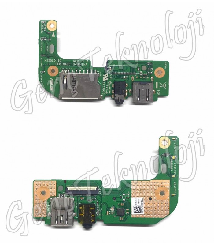 Asus K555LPB, K555QA, K555QG USB IO Board Tip 2 - Rev. 3.0