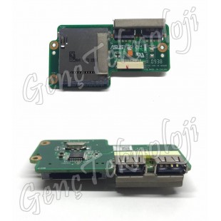 Asus 69N0ESG10B03-01 IO USB Board - Rev. 2.1 - Orijinal
