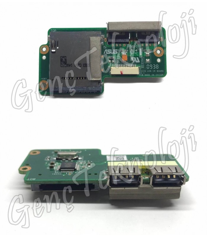 Asus 69N0ESG10B03-01 IO USB Board - Rev. 2.1