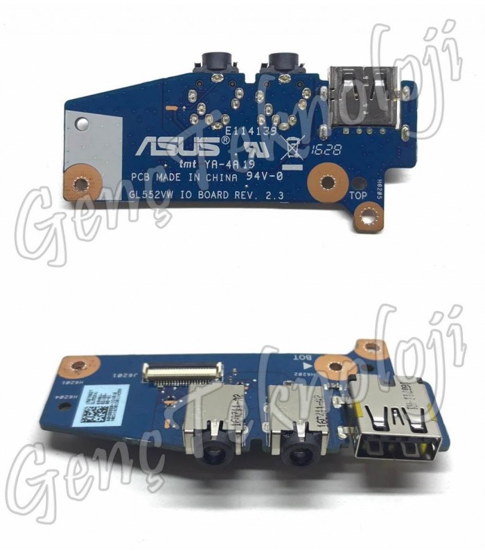 Asus GL552VW, GL552VX Audio USB Board - Rev. 2.3