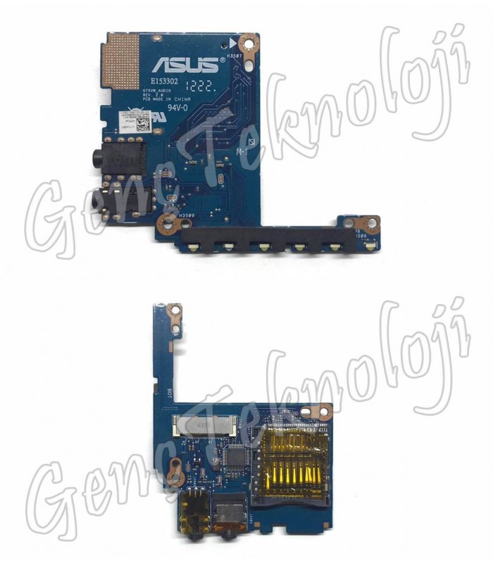 Asus G75VX, G75VW Audio Board - Rev. 2.0